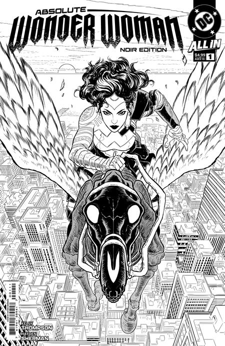 Absolute Wonder Woman #1 Noir Edition A Hayden Sherman (11/27/2024) Dc