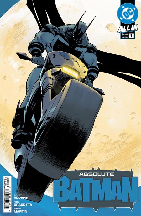 Absolute Batman #1 3rd Print A Nick Dragotta Variant (11/27/2024) Dc