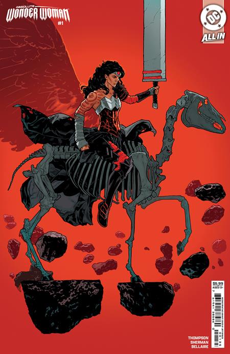 Absolute Wonder Woman #1 2nd Print B Jeff Spokes Variant (11/27/2024) Dc