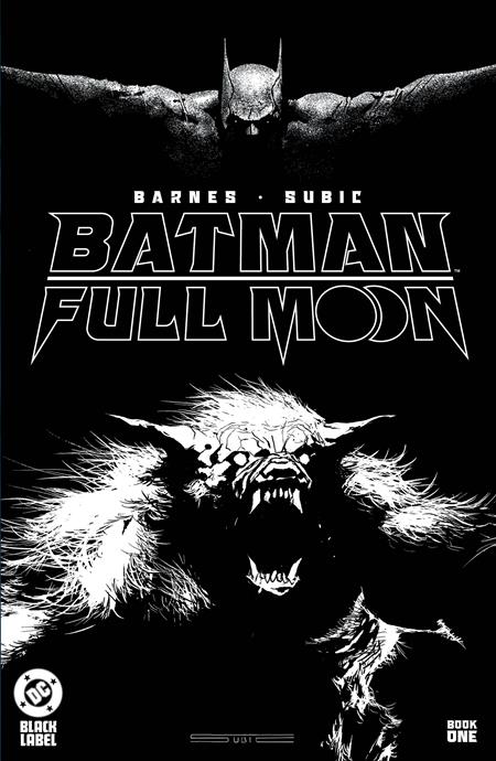 Batman Full Moon #1 (Of 4) 2nd Print Stevan Subic Glow In The Dark Variant (11/20/2024) Dc