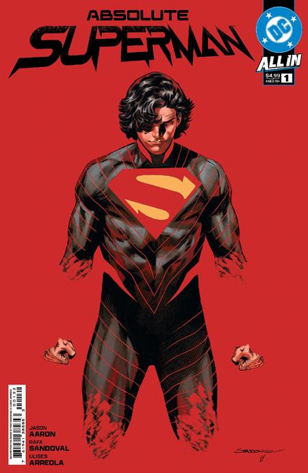 Absolute Superman #1 2nd Print A Rafa Sandoval Variant (12/18/2024) Dc