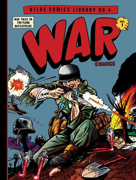 Atlas Comics Library Hc No 4 War Comics Vol 1 (11/20/2024) Fantagraphics