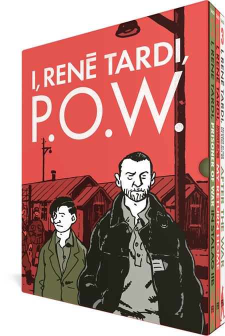 Complete I Rene Tardi Pow Slipcase Cover Hc (11/06/2024) Fantagraphics