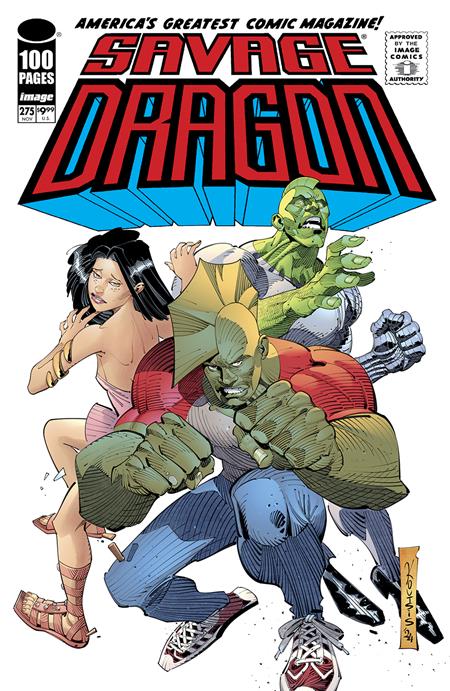 Savage Dragon #275 C Nikos Koutsis Variant (11/27/2024) Image