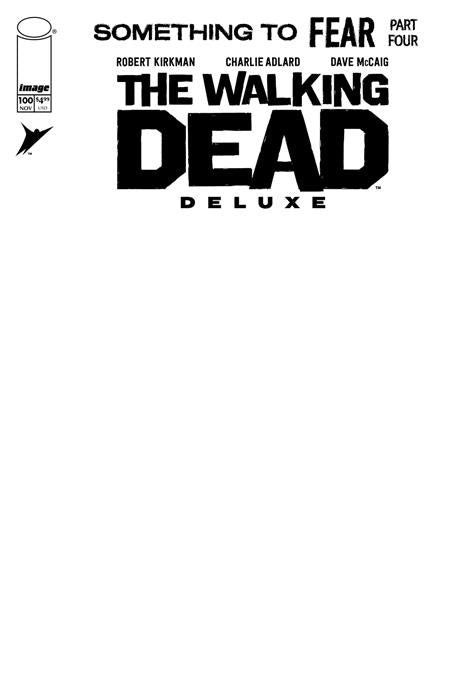 Walking Dead Deluxe #100 J Blank Sketch Variant (11/06/2024) Image