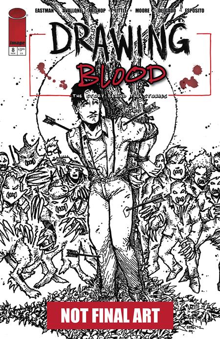 Drawing Blood #8 (Of 12) A Kevin Eastman (01/01/2025) Image