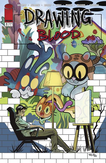 Drawing Blood #8 (Of 12) C Troy Little Variant (01/01/2025) Image