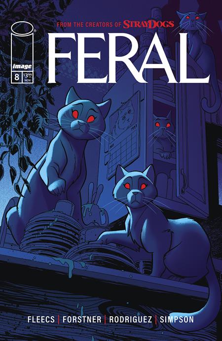 Feral #8 A Tony Fleecs & Trish Forstner (11/27/2024) Image