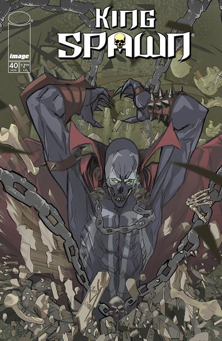 King Spawn #40 A Thaddeus Robeck Todd McFarlane (12/18/2024) Image