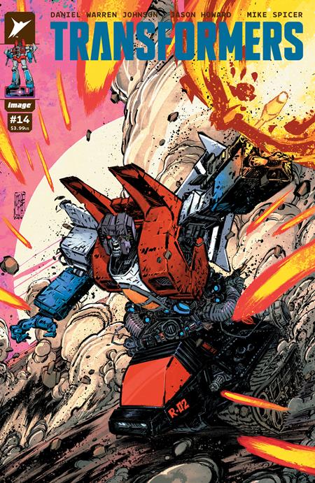 Transformers #14 B Jorge Corona & Mike Spicer Variant (11/13/2024) Image