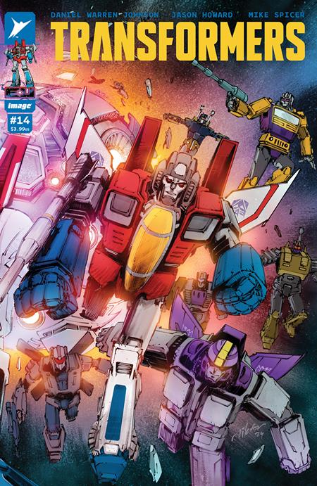 Transformers #14 A1 Cover Set Of 5 Books 1:50 (11/13/2024) Image