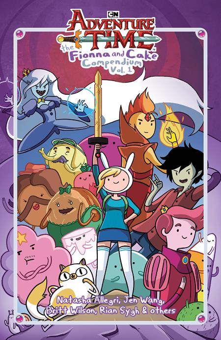 Adventure Time Hc Vol 1 The Fionna And Cake Compendium Direct Market Exclusive (11/13/2024) Oni