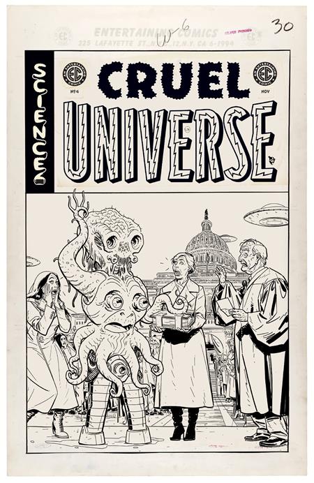 Ec Cruel Universe #4 (Of 5) D 1:20 Kano B&W Artist Edition Variant (11/06/2024) Oni