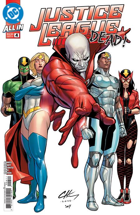 Justice League Red #4 (Of 6) A Clayton Henry Saladin Ahmed (11/19/2025) Dc