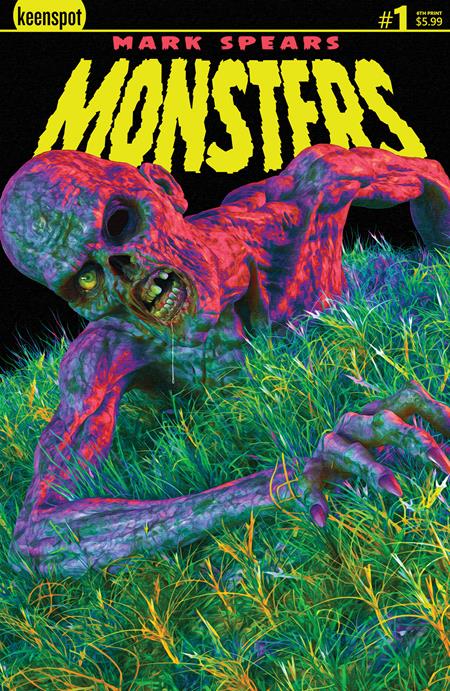 Mark Spears Monsters #1 6th Print A Zombie Variant (11/19/2025) KEENSPOT