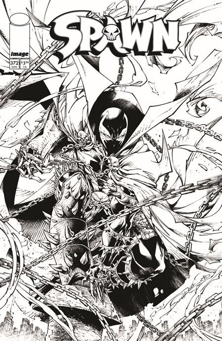 Spawn #372 B Brett Booth B&W Variant (01/28/2026) Image