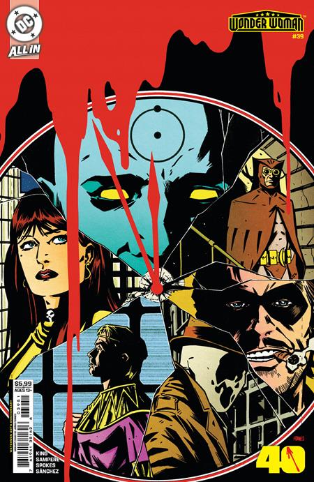 Wonder Woman #39 E Jorge Fornes Watchmen 40Th Anniversary Variant (11/18/2026) Dc - Golden Apple Comics