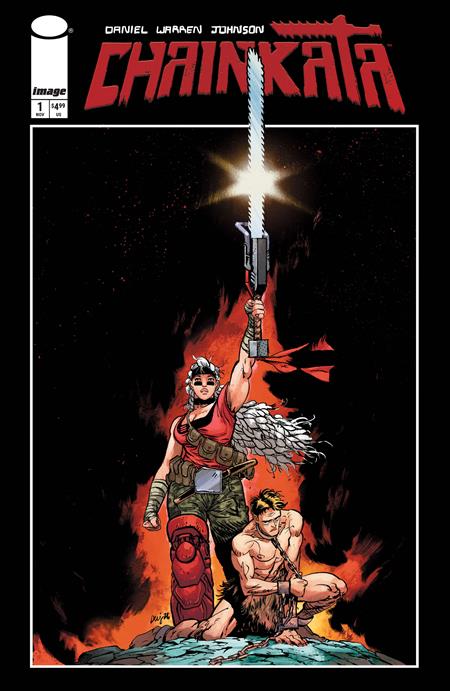 Chainkata #1 G 1:100 Daniel Warren Johnson & Mike Spicer Sword & Sorcery Foil Variant (11/18/2026) Image - Golden Apple Comics