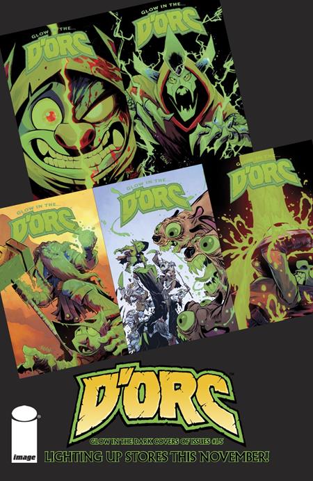 Dorc #1-5 Glow In The Dorc Variant Bundle (11/25/2026) Image