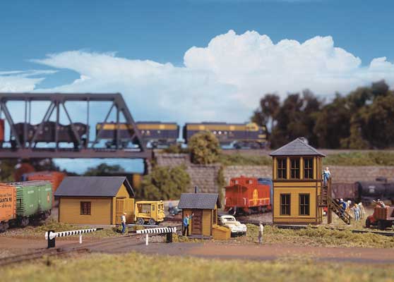 Walthers Cornerstone 933-3852 N Scale Trackside Structures Set -- Kit