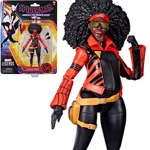 Marvel Legends Spider-Man Across The Spider-Verse Jessica Drew 6-Inch Action Figure