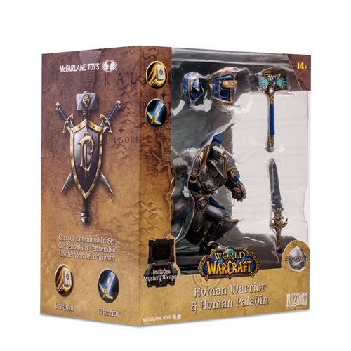 McFarlane Toys World of Warcraft Wave 1 1:12 Posed Figure - Choose a Figure