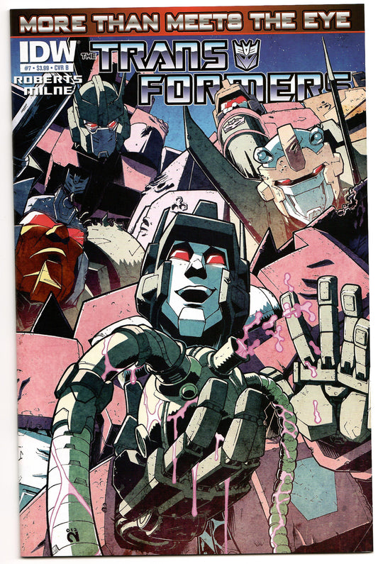 Transformers More Than Meets The Eye #7 B IDW 2012 Nick Roche Variant