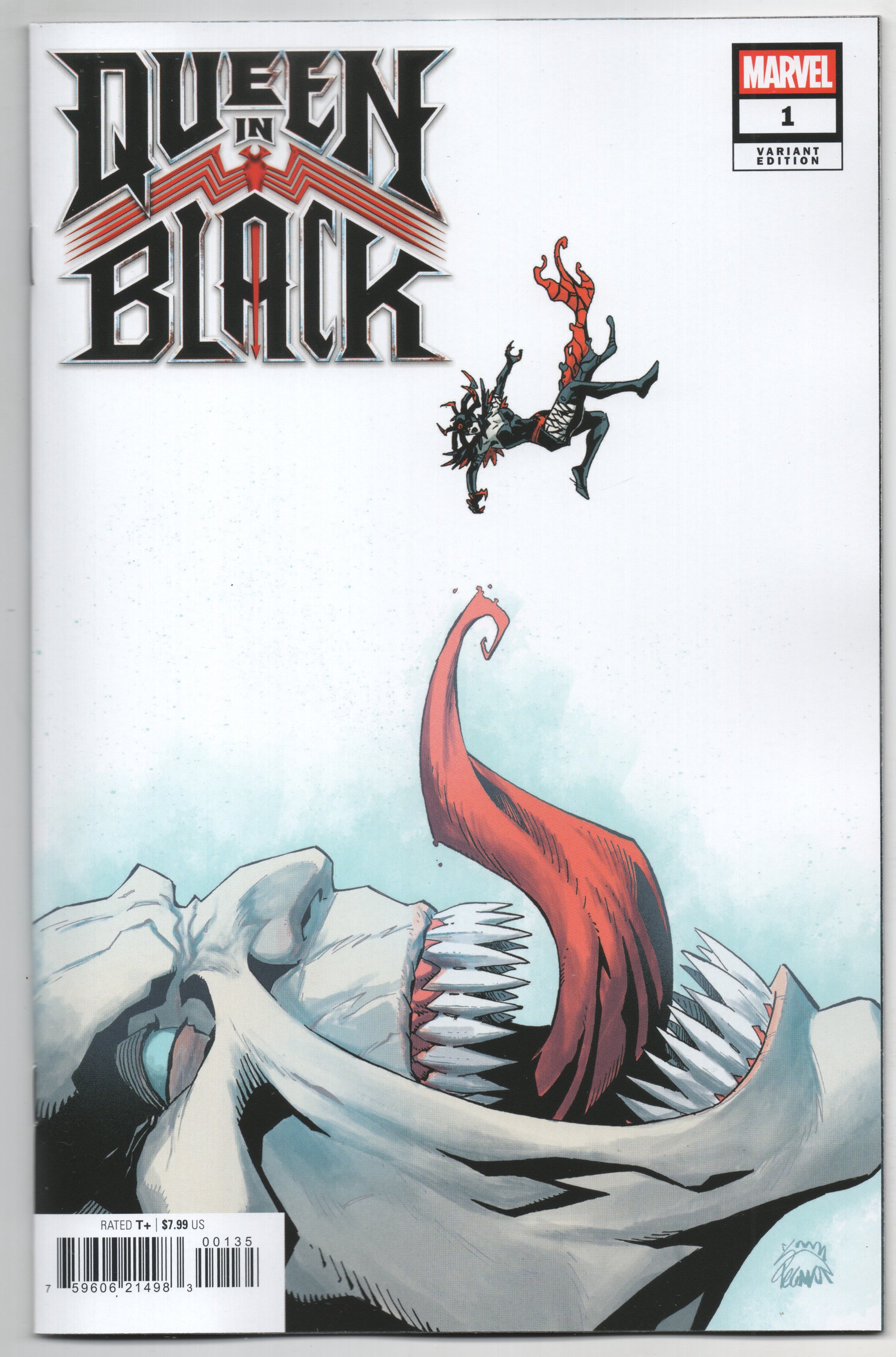 Queen In Black #1 Y Ryan Stegman Venom 3 Knull Homage Blind Bag Varian