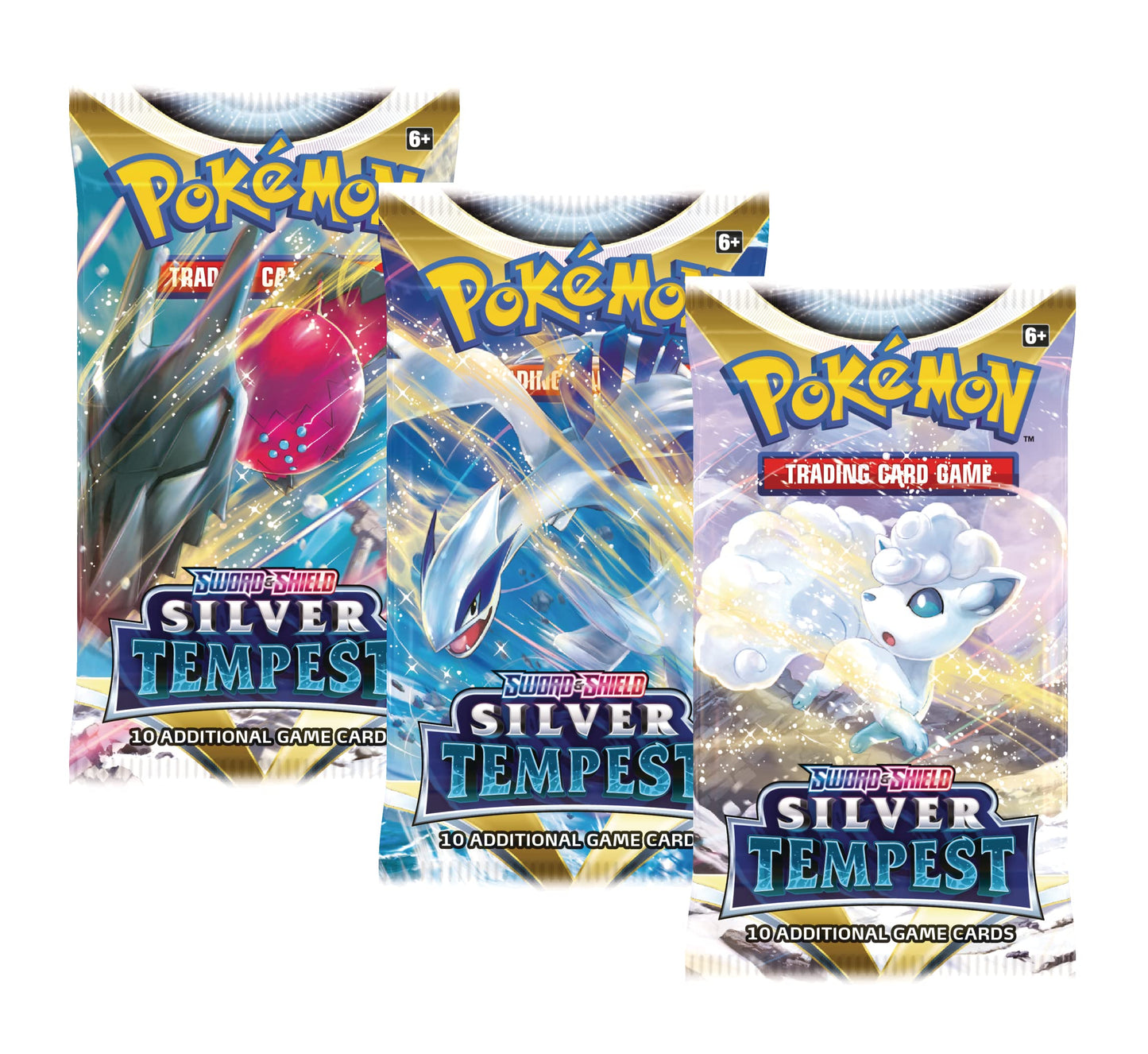 Pokémon Silver Tempest Triple Pack Manaphy Booster