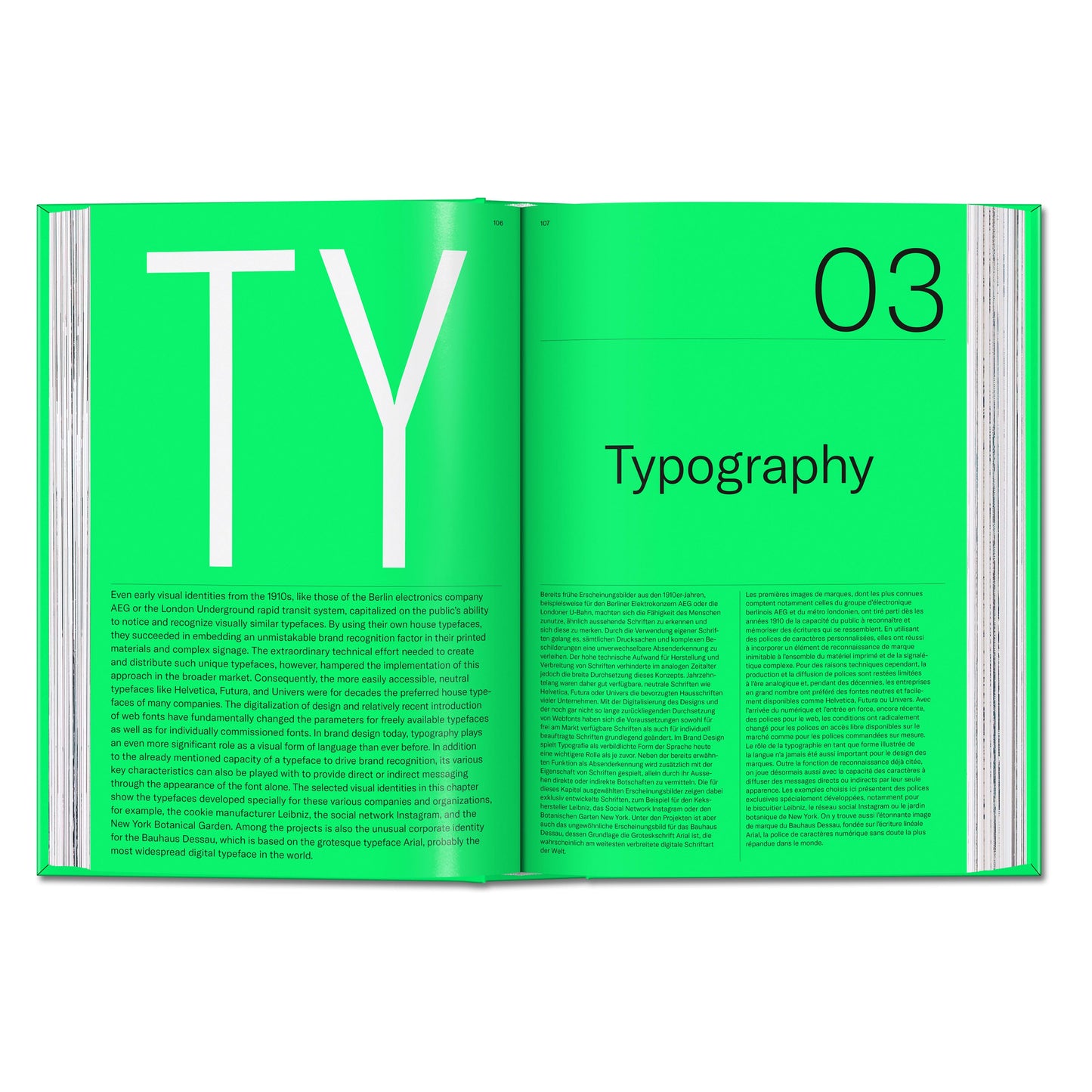The Elements of Brand Design (German, French, English)