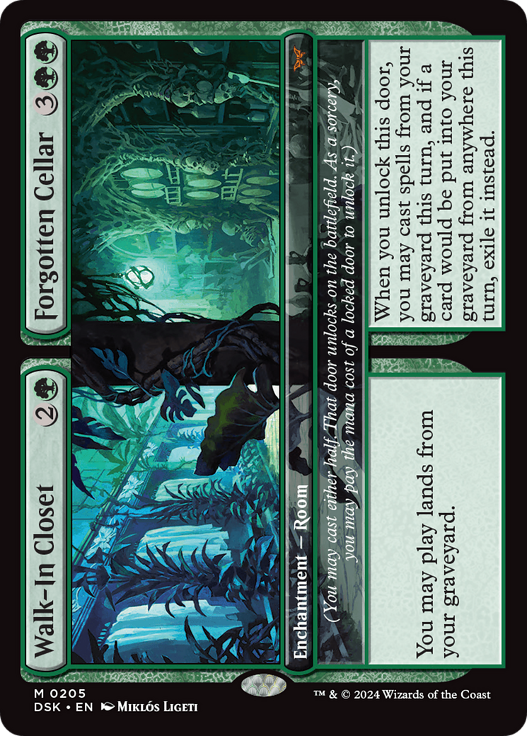 Walk-In Closet // Forgotten Cellar (DSK-205) - Duskmourn: House of Horror