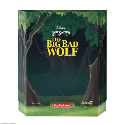 Disney Ultimates Silly Symphonies Big Bad Wolf  Action Figure