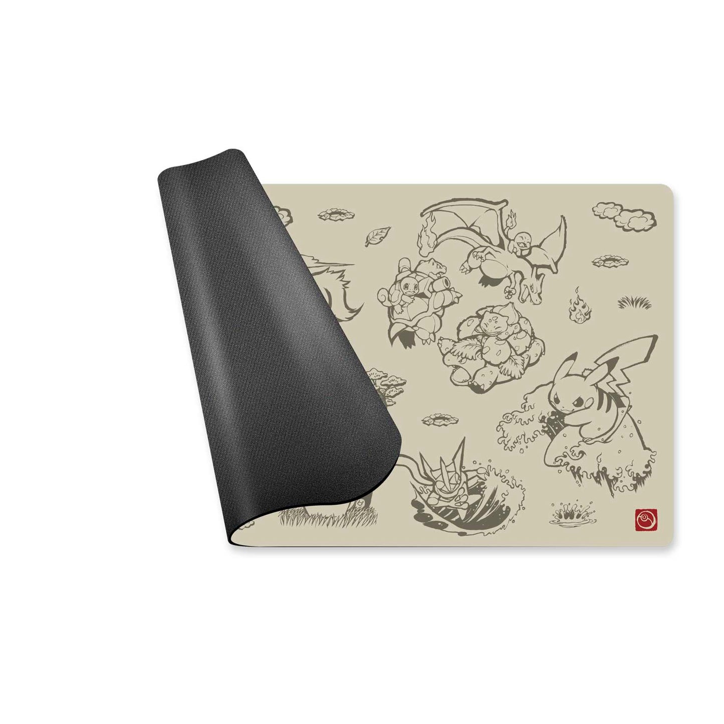 Playmat - Pikachu (Scroll Painting Style)