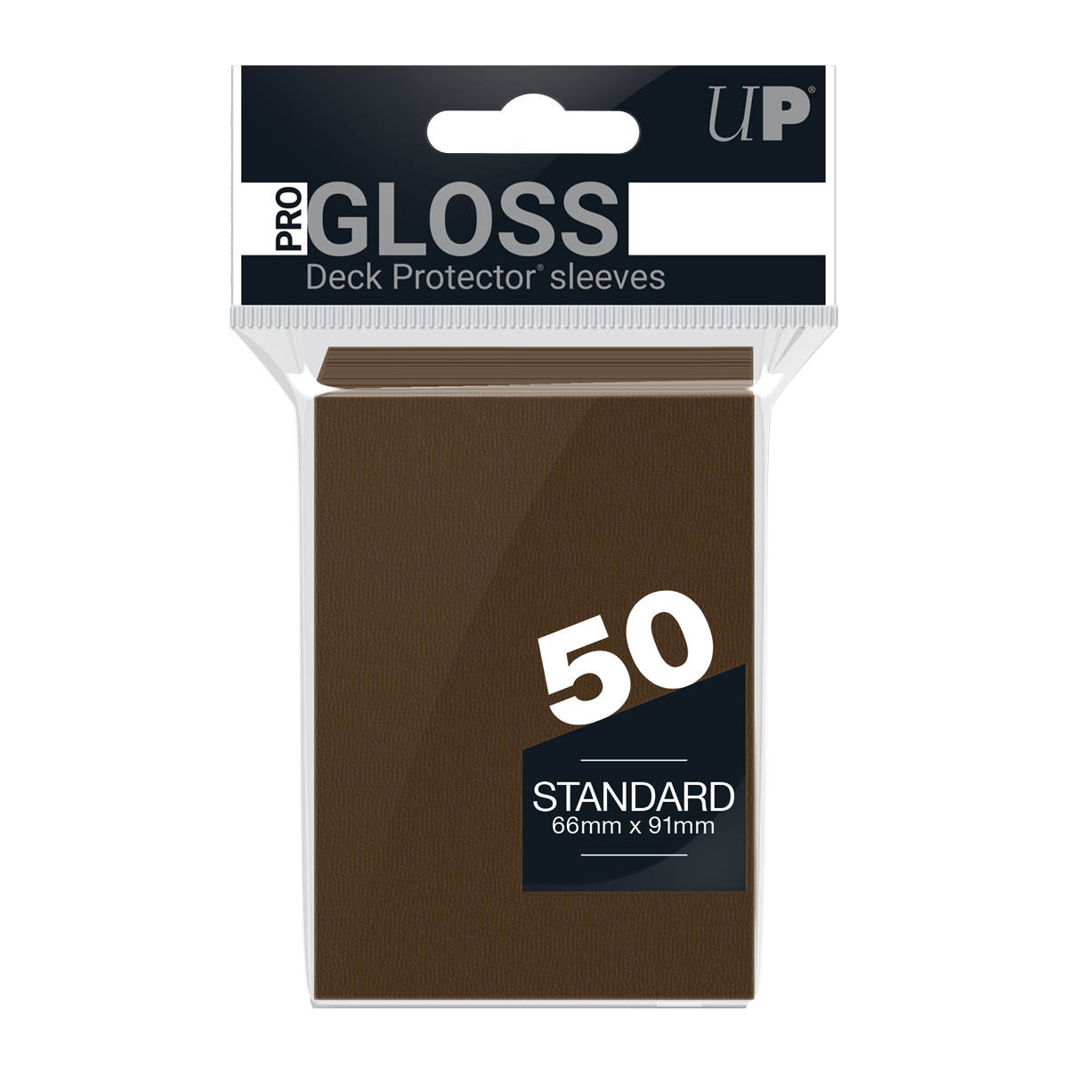 Ultra PRO: Standard 50ct Sleeves - PRO-Gloss (Brown)