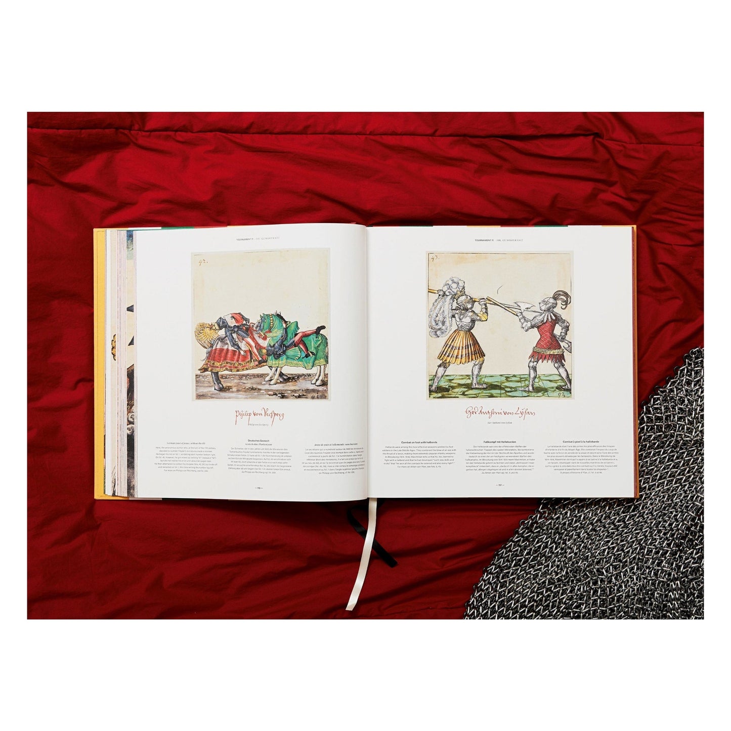 Freydal. Medieval Games. The Book of Tournaments of Emperor Maximilian I (German, French, English)