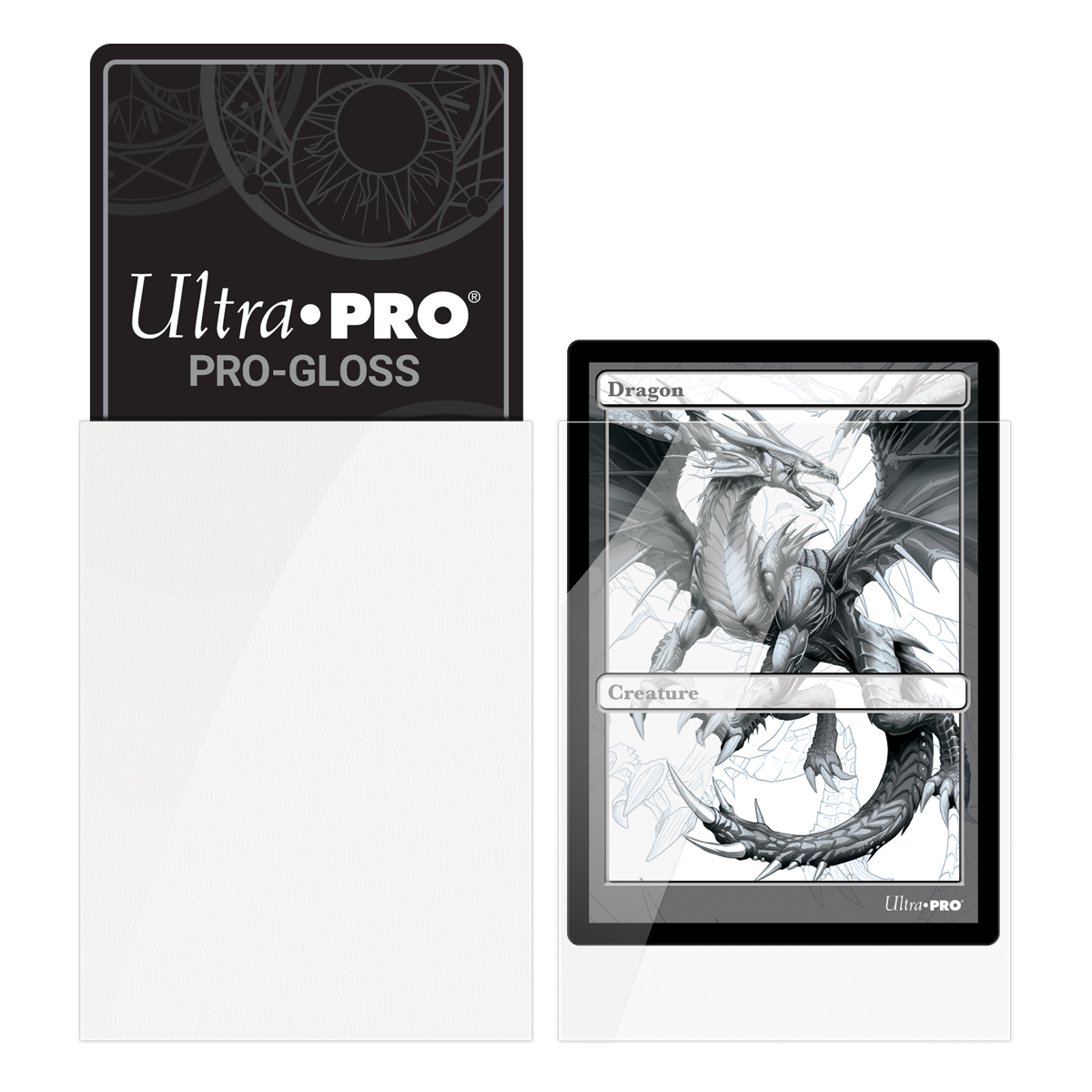 Ultra PRO: Standard 50ct Sleeves - PRO-Gloss (White)