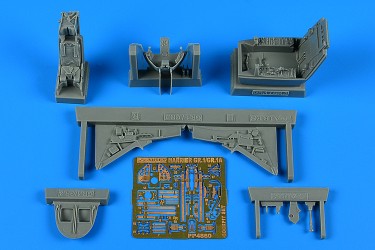 Aires 4860 1/48 Harrier GR1/GR1A Cockpit Set For KIN