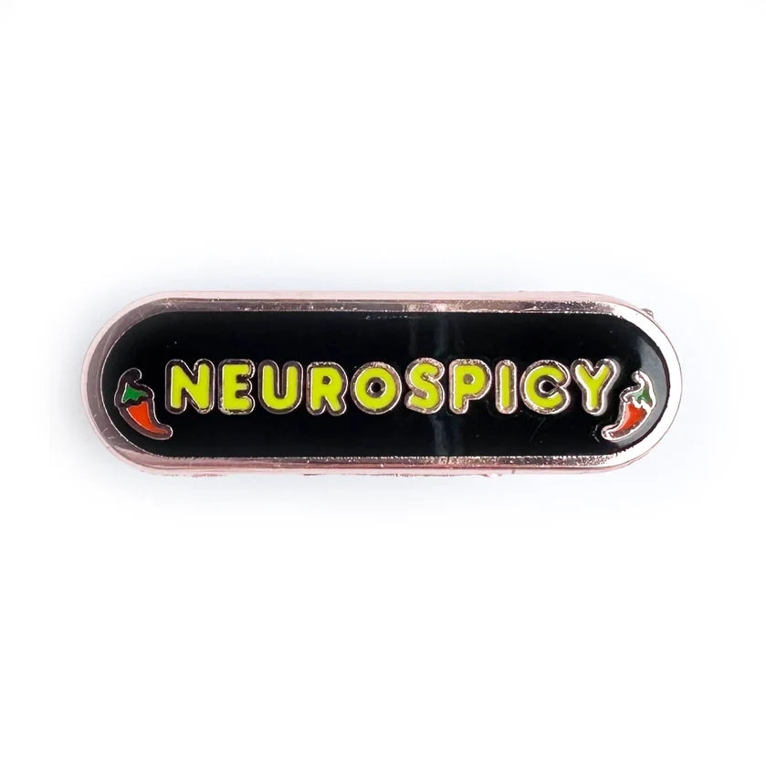 Pride Pals Personality Enamel Pin - Neurospicy