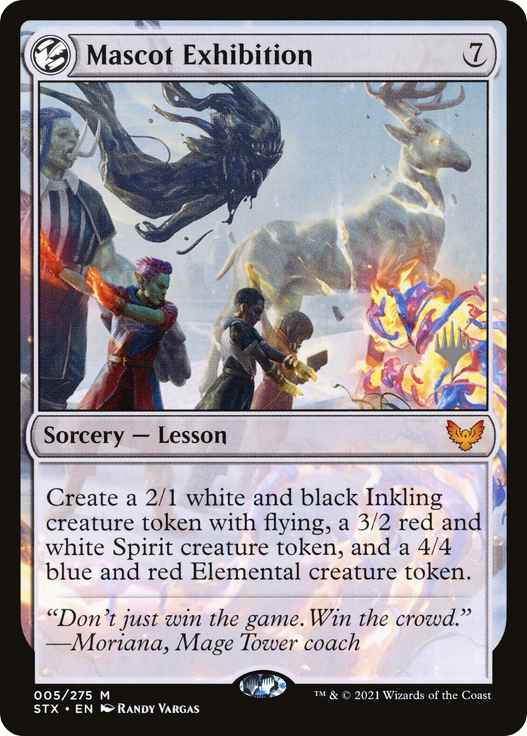 Mascot Exhibition (PPSTX-05P) - Strixhaven: School of Mages Promos: (lesson) Foil