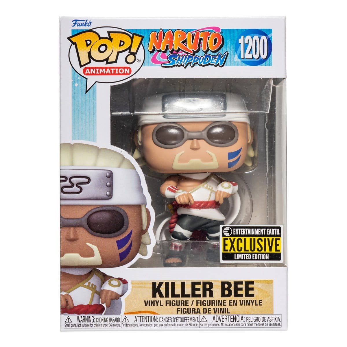 Naruto™ Killer Bee EE Exclusive Pop! - 3¾"