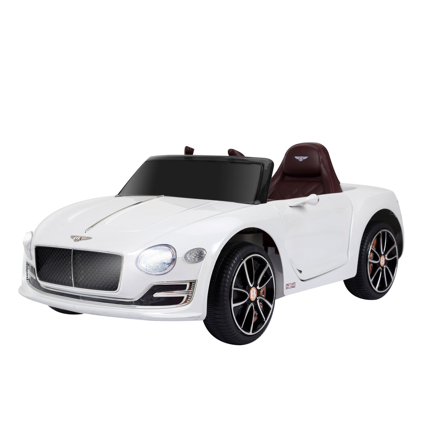 Licensed 12V Bentley Ride On Car for Kids with Parent Remote Control - Black