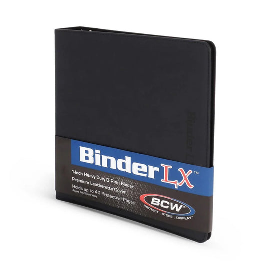 BCW 1 in. Album-LX-Collectors-Black