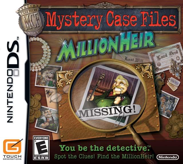 Mystery Case Files MillionHeir (Nintendo DS)