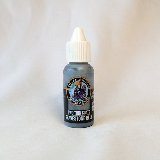 Two Thin Coats Highlight: Gravestone Blue