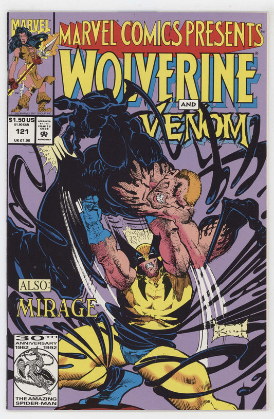 Marvel Comics Presents 121 1993 NM Wolverine Ghost Rider Venom Sam Kieth
