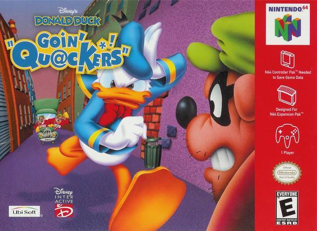 Donald Duck Goin' Quackers (Nintendo 64)