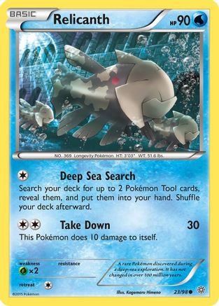 Relicanth 023/98 - XY  Ancient Origins - Golden Apple Comics