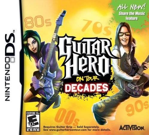 Guitar Hero On Tour Decades (Nintendo DS)