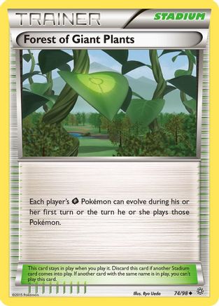 Forest of Giant Plants 074/98 - XY  Ancient Origins