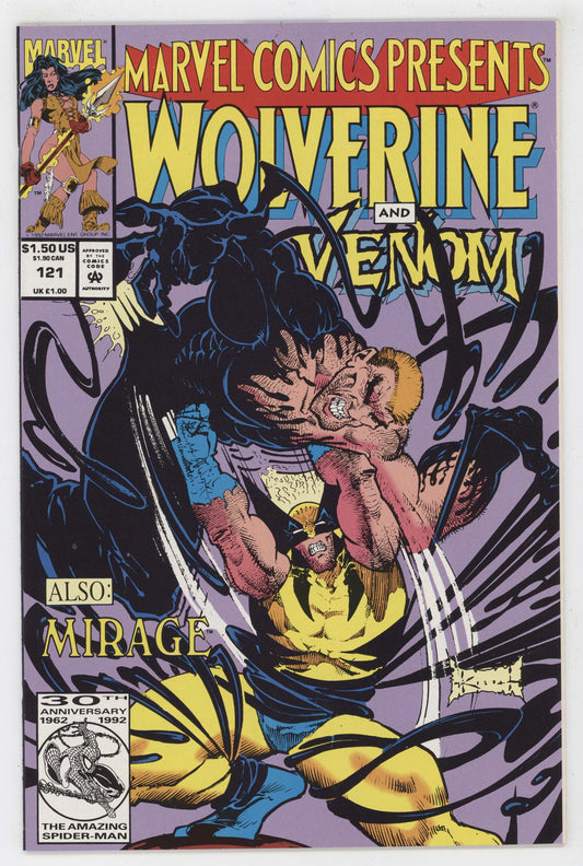 Marvel Comics Presents 121 1993 NM- 9.2 Wolverine Ghost Rider Venom Sam Kieth